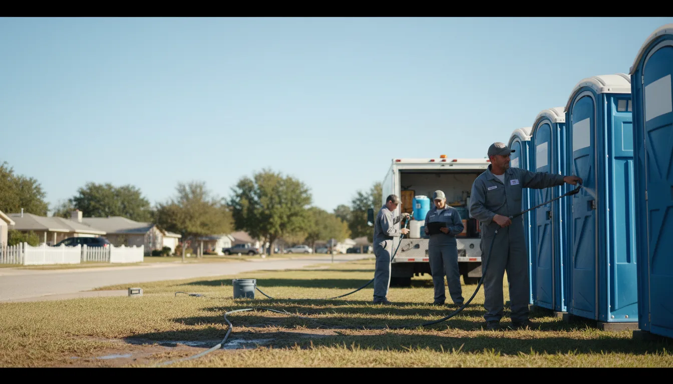 Long-Term Portable Toilet Rental in Zoar, OH near me